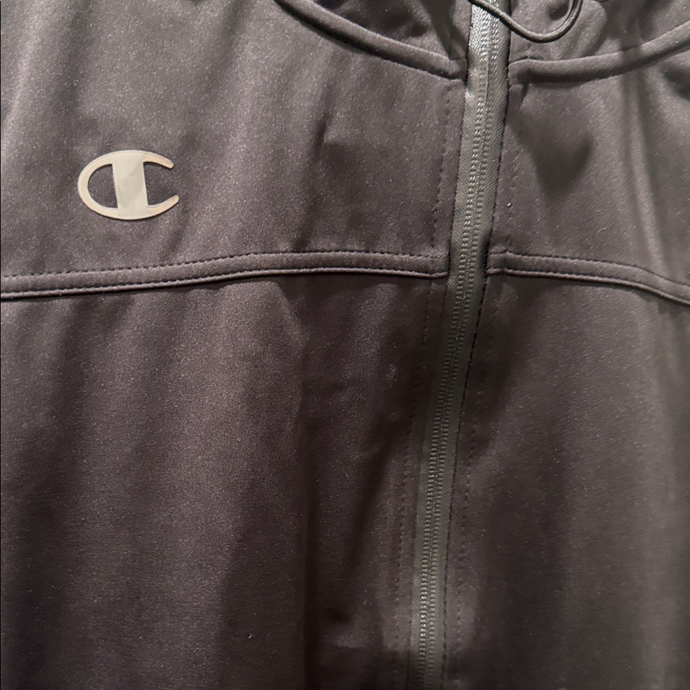 Women’s champion soft shell Black Hooded Jacket - Picture 4 of 10